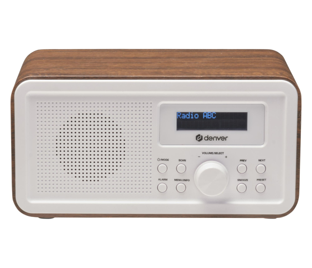 Denver Radio DAB+/FM Denver DAB-30 z drewnianą obudową - 1535064 - zdjęcie 5